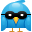 tweetle, Bandit DodgerBlue icon