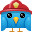 Fireman, tweetle DodgerBlue icon