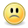 sad, Face Black icon