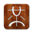 mister, wong, square, Logo SaddleBrown icon