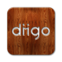 Diigo, square, Logo SaddleBrown icon