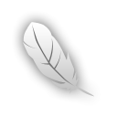 Feather, photoshop, Ps Black icon