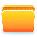 Folder, open Goldenrod icon