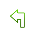 return, Reset, Undo ForestGreen icon