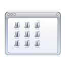 window, Folder, view WhiteSmoke icon