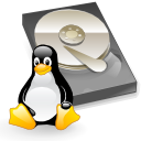 linux, Hd, hardware DarkSlateGray icon