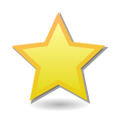 Favourite, bookmark, toolbar, star Khaki icon