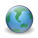 planet, earth, globe, world, Browser, internet CornflowerBlue icon