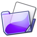 Folder, violet Lavender icon