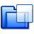 file open CornflowerBlue icon