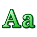 Font DarkGreen icon