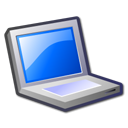 Computer, pcmcia, Laptop Black icon