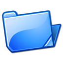 Blue, Folder, open DodgerBlue icon