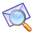Find, Message, Letter, Email, search, seek, envelop, mail DarkSlateBlue icon