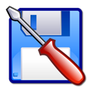 Kfloppy CornflowerBlue icon