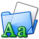 Font, Folder Icon