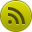 feed, Rss, subscribe DarkGoldenrod icon