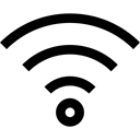 Wireless Connectivity, signal, Connection, technology, Wireless Internet Black icon