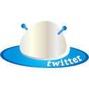 Sn, social network, spaceship, Social, twitter Teal icon