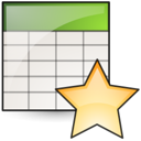 stock, new, Spreadsheet Linen icon