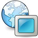 network, Gnome Black icon