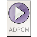 Audio, Adpcm Black icon