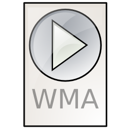 Wma, Audio, Ms Black icon