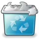 Edittrash Black icon