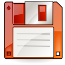 Disk, disc, unmount, save, Floppy WhiteSmoke icon