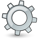 system, Application Black icon