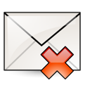 Message, mail, junk, envelop, Letter, mark, Email WhiteSmoke icon