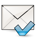 Message, envelop, mail, Letter, Email, mark, unread WhiteSmoke icon