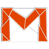 med, gmail OrangeRed icon