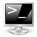 terminal Black icon