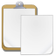 document, Clipboard, klipper, paper, paste, File Icon