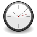 Clock, Alarm, alarm clock, time, history Gainsboro icon
