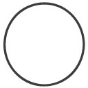 round, Circle Black icon