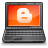 Computer, blogger DarkSlateGray icon