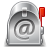Message, Email, mail, Letter, envelop DarkGray icon
