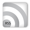 Rss, thumb, feed, subscribe Silver icon