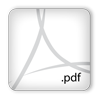 thumb, Pdf Gainsboro icon