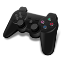 Playstation, Ps, controller, Wifi, wireless, photoshop Black icon