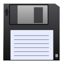 Disk, disc, file save, save DarkSlateGray icon