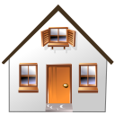 kfm, homepage, Home, Building, house Gainsboro icon