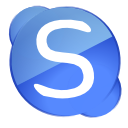 Skype CornflowerBlue icon