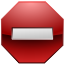 no, stop, Close, cancel Maroon icon