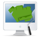 Background OliveDrab icon