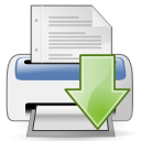 paper, printer, document, File, Print WhiteSmoke icon