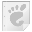 Gnome, Application, mime WhiteSmoke icon