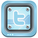Sn, Social, twitter, social network SkyBlue icon